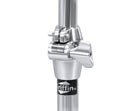 GRIFFIN Deluxe Pack Drum Hardware Kit (2 Piece Set) - Double Kick Drum Bass Pedal & 2-Legged Hi-Hat Stand - Quad-Sided Beater Head, Dual Chain Drive System & Responsive for Metal & Rock Drummers