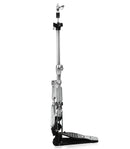 Premium 2 Leg Hi-Hat Stand by GRIFFIN | Heavy Duty Hihat Cymbal Foot Pedal with Drum Key | Folding Two Leg Style Converts to a No Leg High Hat Mount | Double Braced Chrome Percussion Hardware Mount