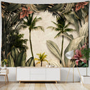 GobekUsa King Palm Landscape Plant Tapestry - Tropical Wall Hanging Home Decor
