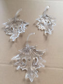 Maple Leaf Glass Chandelier