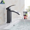 GobekUsa Black Basin Mixer Faucet with Hot Cold Control
