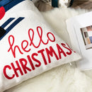GobekUsa Christmas Embroidered Pillow Cover Set - 45x45cm