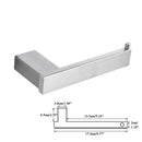 GobekUsa 6-Piece Brushed Nickel Bathroom Accessories Set