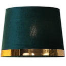GobekUsa Golden Edge Large Cloth Lampshade Cover for Bedroom Bedside Floor Lamp