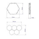 GobekUsa Honeycomb Modular Quantum Sconces LED Panel Lights