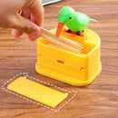 GobekUsa Birdie Toothpick Holder: Cute Kitchen Storage Dispenser Box for Toothpicks