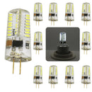 GobekUsa G4 4W LED Chandelier Bulb | 64 LEDs SMD 3014 Corn Light | Spotlight 12V 220V