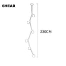 GobekUsa Glass Ball Chandelier for Villa Hotel Staircase Decor
