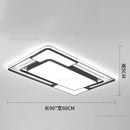 GobekUsa Geometry LED Ceiling Light: Modern Nordic Light Luxury for Living Room Decor