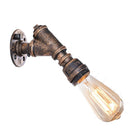 GobekUsa Industrial Water Pipe Wall Sconce for Restaurant Cafe Bar Kitchen