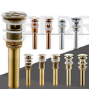 GobekUsa Brass Bathroom Sink Pop Up Drain for Lavatory Basin - HJ-0618F