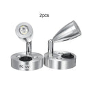 GobekUsa LED Spot Reading Light 2pcs DC12V 3W 6000K Cold White for RV Caravan Camp Boat