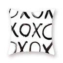 GobekUsa Black Geometric Cushion Cover | Decorative Sofa Pillow Cases | Living room Throw Home Decor