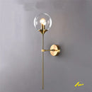GobekUsa Glass Wall Lamp with LED for Home Decor and Bedroom Lighting
