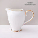 GobekUsa Bone China Milk Jug: Elegant Ceramic Creamer for Tea, Coffee, Espresso