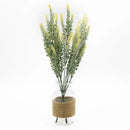 GobekUsa Lavender Vase: Artificial Flowers Home Decor Wedding Decorative Flower Pot
