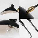 GobekUsa Black Swing Arm Chandelier | Loft Industrial Adjustable Lighting Fixture