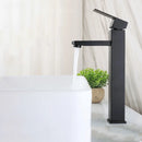 GobekUsa Brushed Tall Basin Sink Faucet for Stylish Bathroom Water Control
