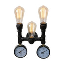 GobekUsa Industrial Water Pipe LED Wall Lamp for Home Decor