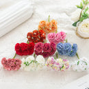 GobekUsa Carnation Stamen Silk Flowers for Home Decor, Wedding, DIY, Gifts
