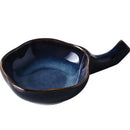 GobekUsa Japanese Style Retro Ceramic Chopsticks Holder Sauce Dish