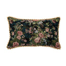 GobekUsa Jacquard Farmhouse Decor Pillow Case 45x45cm European Retro Style Floral Evening
