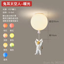 GobekUsa Kids Space Balloon LED Ceiling Lamp - Creative Nordic Cartoon Decor
