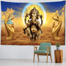 GobekUsa Elephant Bergamot Tapestry Wall Hanging for Bohemian Home Decor