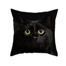 GobekUsa Black Cat Pillowcases - Cute Kitty Animal Lover Cushion Cover