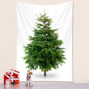 GobekUsa Christmas Tree Bedroom Decoration Wall Tapestry Mattress - Large Bohemian New Year Party Decor