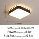 GobekUsa LED Ceiling Light for Corridor Art Gallery Decoration in White or Black