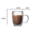 GobekUsa Double-Walled Transparent Glass Cup - Versatile Drinkware for Any Occasion