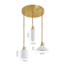 GobekUsa Ceramic LED Pendant Lights | Copper Modern Hanglamp for Home Indoor Lighting