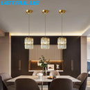GobekUsatm Crystal Pendant Light | Modern Chandelier for Dining Table and Kitchen Island