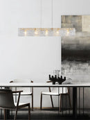 GobekUsa Glass Chandelier: Modern Minimalist Luxury Lighting for Restaurant, Bar, and Home
