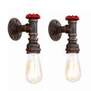 GobekUsa Bronze Industrial Water Pipe Wall Lamp