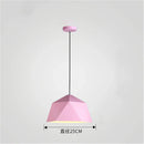 GobekUsa Iron Diamond Pendant Lights Modern Geometry Pendent Lighting for Living Room & Cafe