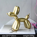 Abstract Gold Resin Statue Handicraft for Living Room, Office Desk Decor - GobekUsa