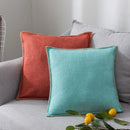 GobekUsa Linen Fringe Cushion Cover: Blue Grey Yellow Red Green for Sofa Bed