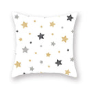 GobekUsa Geometric Star Stripe Print Pillowcase - Wholesale, 45x45cm