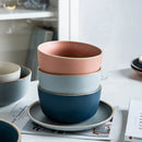 GobekUsa Ceramic Morandi Bowl - Single Soup and Rice Bowl