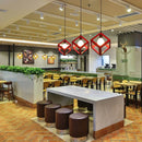 GobekUsa Geometric LED 3-Light Pendant for Indoor Lighting & Decor
