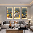 GobekUsa Landscape Painting LED Wall Sconces Suite