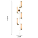 GobekUsa LED Art Deco Wall Sconce for Bedroom