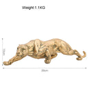 GobekUsa Gold Resin Sculpture | Nordic Luxury Technology Decor for Home & Office