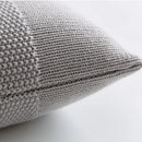 GobekUsa Knit Cushion Cover 45x45cm Solid Cotton Pillow Pink Ivory Grey Cream
