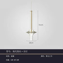GobekUsa Glass Pendant Light: Stylish Nordic Luxury Kitchen and Bedroom Hanging Lamp