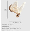 GobekUsa Butterfly Wall Lights: Nordic LED Sconces Modern Lamps Fixtures for Home Decor