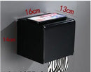 GobekUsa Aluminum Black Bathroom Hardware Set: Towel Holder, Paper Holder, Corner Shelf, Towel Rack, Toilet Brush Holder