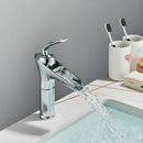 GobekUsa Gold Waterfall Wine Glass Basin Faucet - Single Lever Bathroom Mixer